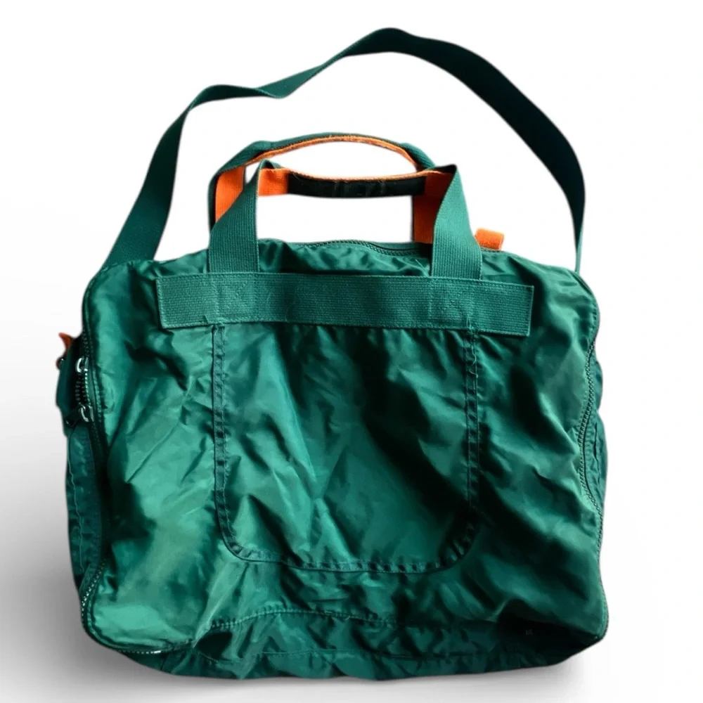 Lucas Green and Orange Travel Bag
